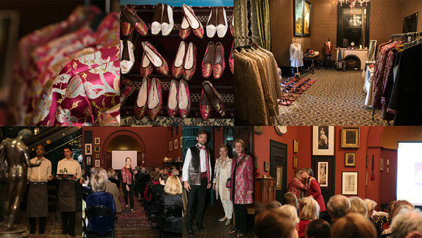 November 13th 2017 - The story, fashion show and sale of the Ottoman Silks Collection at Leighton House