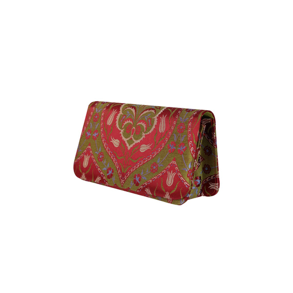 ottoman silks bosphorus clutch purse in Saliha fabric